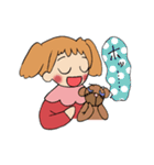 はなちゃんとくまさん（個別スタンプ：38）