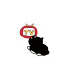 ちょっとふてぶてしいパンダみたいな猫（個別スタンプ：20）