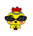 The cake face chicken v.1（個別スタンプ：1）