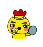The cake face chicken v.1（個別スタンプ：2）
