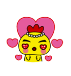 The cake face chicken v.1（個別スタンプ：4）