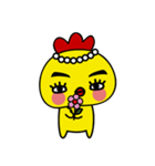 The cake face chicken v.1（個別スタンプ：7）