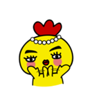 The cake face chicken v.1（個別スタンプ：8）