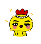 The cake face chicken v.1（個別スタンプ：9）