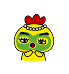 The cake face chicken v.1（個別スタンプ：11）