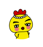 The cake face chicken v.1（個別スタンプ：14）