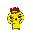 The cake face chicken v.1（個別スタンプ：19）