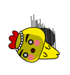 The cake face chicken v.1（個別スタンプ：25）