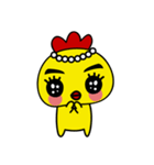 The cake face chicken v.1（個別スタンプ：27）
