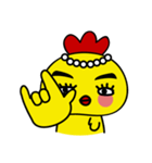 The cake face chicken v.1（個別スタンプ：33）