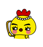 The cake face chicken v.1（個別スタンプ：36）