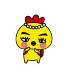 The cake face chicken v.1（個別スタンプ：37）