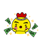 The cake face chicken v.1（個別スタンプ：38）