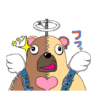 きぐるみ天使と悪魔～Bear＆Bunny～（個別スタンプ：4）