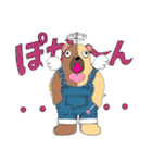 きぐるみ天使と悪魔～Bear＆Bunny～（個別スタンプ：10）