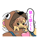 きぐるみ天使と悪魔～Bear＆Bunny～（個別スタンプ：25）