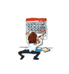 Workaholica（個別スタンプ：15）