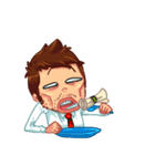 Workaholica（個別スタンプ：26）