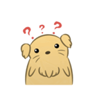 かわいいハムスター犬（個別スタンプ：3）