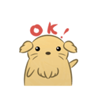 かわいいハムスター犬（個別スタンプ：5）