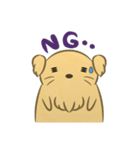 かわいいハムスター犬（個別スタンプ：6）