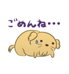 かわいいハムスター犬（個別スタンプ：22）