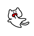 なんだかんだ使える猫（個別スタンプ：7）