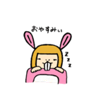 OL Usamimi Aiko（個別スタンプ：3）
