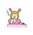 OL Usamimi Aiko（個別スタンプ：39）
