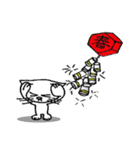 huhu cat（個別スタンプ：12）
