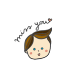 Ivy ＆ Ernie the Lovebirds（個別スタンプ：8）