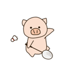 バドミン豚（個別スタンプ：1）