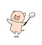 バドミン豚（個別スタンプ：13）
