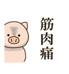 バドミン豚（個別スタンプ：25）