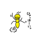 黄色い蟻（個別スタンプ：9）