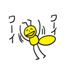 黄色い蟻（個別スタンプ：35）