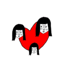 白黒の世界（個別スタンプ：37）