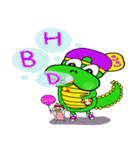 coco crocodile junior（個別スタンプ：28）