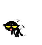 真っ黒な黒ネコ3（個別スタンプ：32）