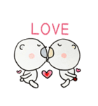 LOVE LOVE LOVE by 白クマ もぐもぐ（個別スタンプ：1）