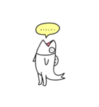Whitefish ＆ white sea cucumber（個別スタンプ：2）