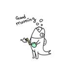 Whitefish ＆ white sea cucumber（個別スタンプ：17）
