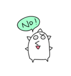 Whitefish ＆ white sea cucumber（個別スタンプ：21）