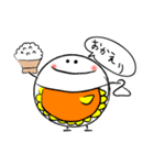 なぜか気になる         まめまる2（個別スタンプ：32）