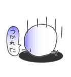 なぜか気になる         まめまる2（個別スタンプ：34）