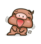 ミルクセーキ豚（個別スタンプ：21）