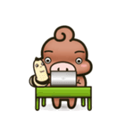 ミルクセーキ豚（個別スタンプ：22）