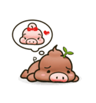 ミルクセーキ豚（個別スタンプ：26）