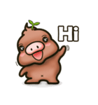 ミルクセーキ豚（個別スタンプ：33）