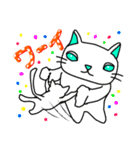 かぶり物のネコ×ねこ 2（個別スタンプ：26）